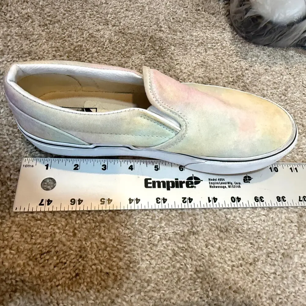 Vans 7 juniors casual slip on sneaker rainbow ombre multi color 2590 - Picture 2 of 12